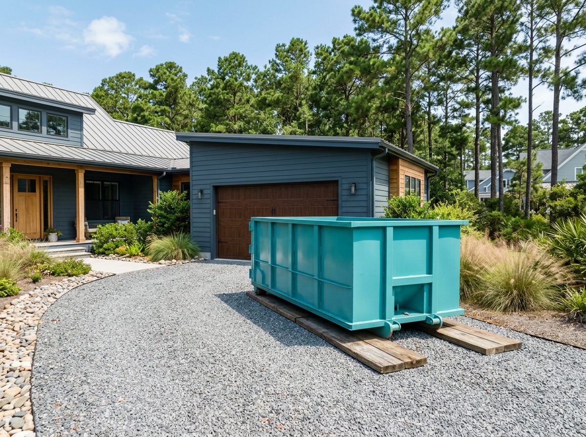 Clearing Texas Hill Country Cedar & Live Oak: Sizing Roll-Off Dumpsters for Acreage Wildfire Mitigation